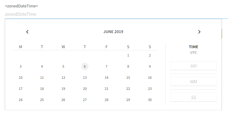 Web Calendar