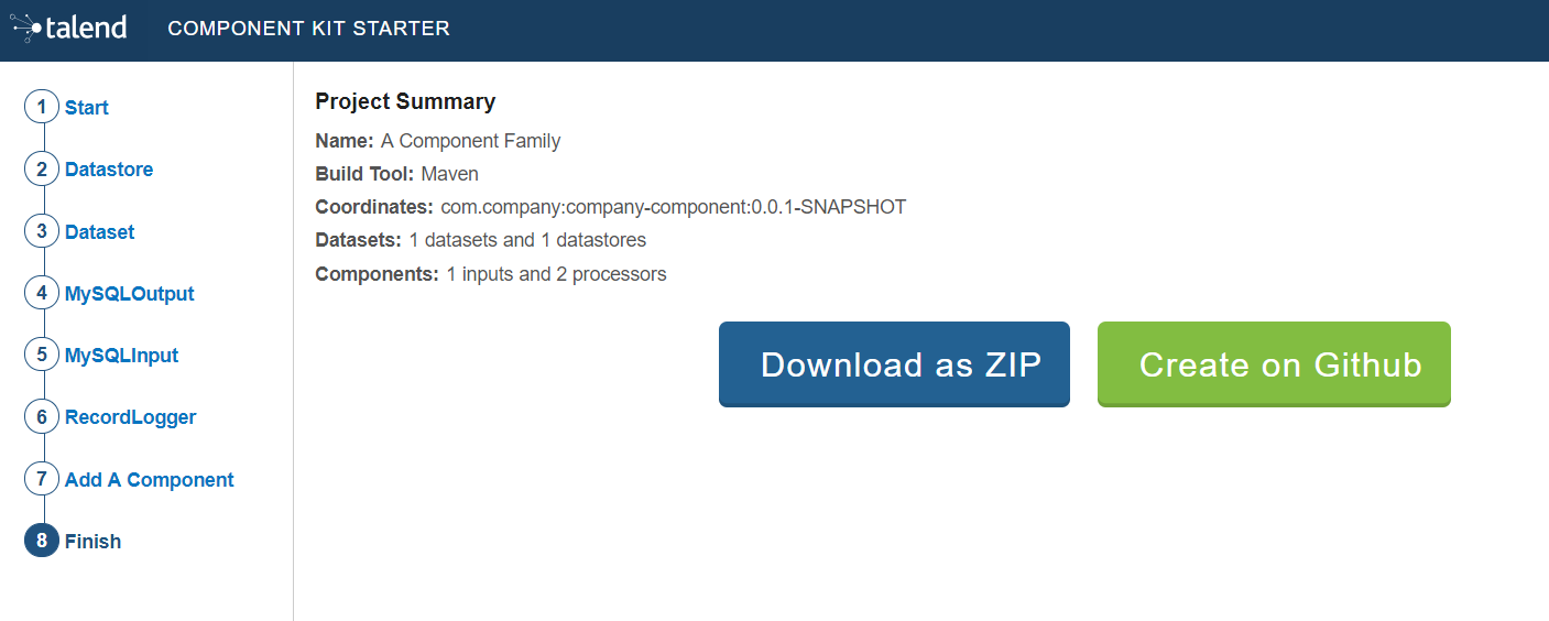 Output configuration